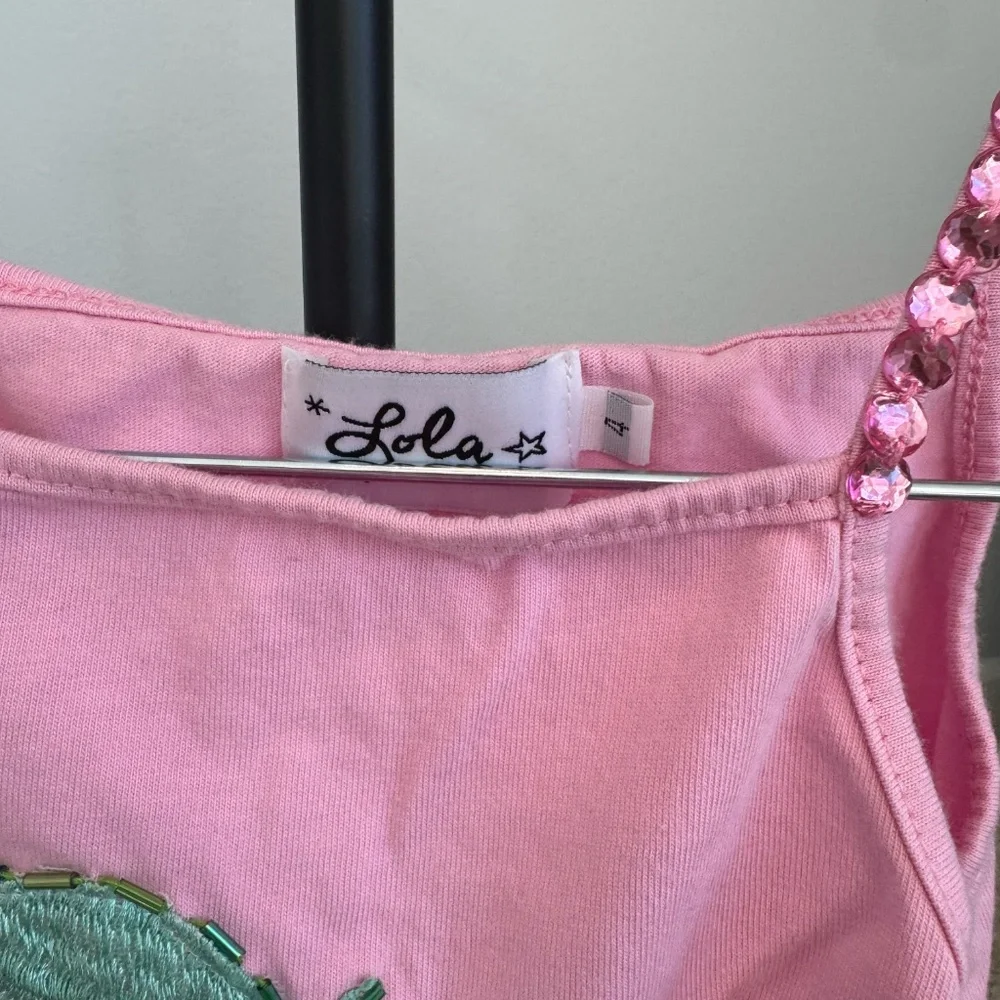 Lola + the Boys GEM CHERRY TANK size 4 - Picture 5 of 5